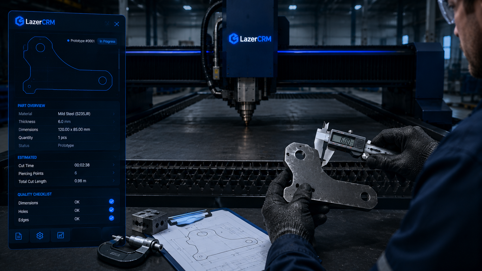 Prototip ve Düşük Adet Lazer Kesim Neden Daha Pahalıdır?